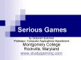 Serious Games PowerPoint PPT Presentation