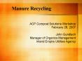 Manure Recycling PowerPoint PPT Presentation