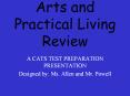 Arts and Practical Living Review PowerPoint PPT Presentation