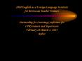 2004 English as a Foreign Language Institute for Moroccan Teacher Trainers Partnership for Learning PowerPoint PPT Presentation