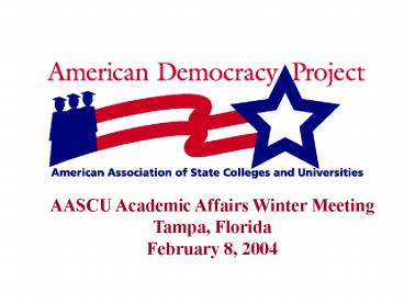AASCU Academic Affairs Winter Meeting