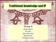 Traditional knowledge and IP PowerPoint PPT Presentation