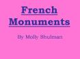 French Monuments PowerPoint PPT Presentation