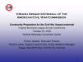 Virginia Sesquicentennial of the American Civil War Commission PowerPoint PPT Presentation