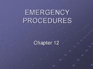 EMERGENCY PROCEDURES