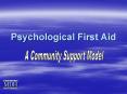 Psychological First Aid PowerPoint PPT Presentation