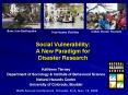 Social Vulnerability: A New Paradigm for Disaster Research PowerPoint PPT Presentation