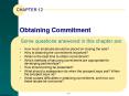 Obtaining Commitment PowerPoint PPT Presentation