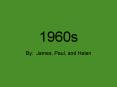 1960s PowerPoint PPT Presentation
