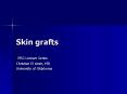 Skin grafts PowerPoint PPT Presentation
