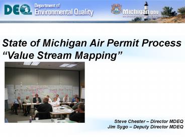 State of Michigan Air Permit Process