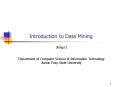 Introduction to Data Mining PowerPoint PPT Presentation