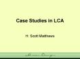 Case Studies in LCA PowerPoint PPT Presentation