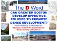 The D Word Rappaport Institute for Greater Boston Boston Society of Architects PowerPoint PPT Presentation