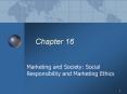 Marketing and Society: Social Responsibility and Marketing Ethics