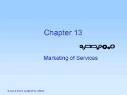 Marketing of Services