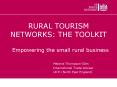 RURAL TOURISM NETWORKS: THE TOOLKIT PowerPoint PPT Presentation