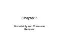 Uncertainty and Consumer Behavior PowerPoint PPT Presentation