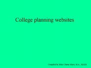 College planning websites