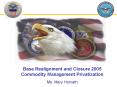 Base Realignment and Closure 2005 PowerPoint PPT Presentation