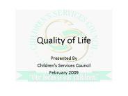 Quality of Life