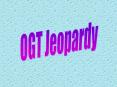 OGT Jeopardy PowerPoint PPT Presentation