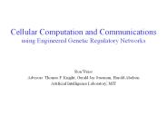 Cellular Computation and Communications using Engineered Genetic Regulatory Networks