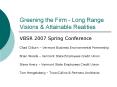 Greening the Firm - Long Range Visions PowerPoint PPT Presentation