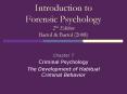 Introduction to Forensic Psychology 2nd Edition Bartol PowerPoint PPT Presentation