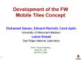 Development of the FW Mobile Tiles Concept PowerPoint PPT Presentation