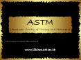 ASTM%20(American%20Society%20of%20Testing%20and%20Materials) PowerPoint PPT Presentation