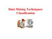 Data Mining Techniques: Classification