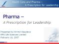 Pharma PowerPoint PPT Presentation