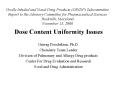 Orally Inhaled and Nasal Drug Products OINDP Subcommittee Report to the Advisory Committee for Pharm PowerPoint PPT Presentation