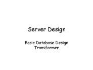 Server Design