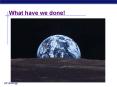 What have we done PowerPoint PPT Presentation