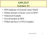 G89'2247 Lecture 11
