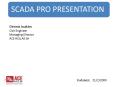 SCADA PRO PRESENTATION PowerPoint PPT Presentation
