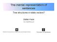 The mental representation of sentences PowerPoint PPT Presentation