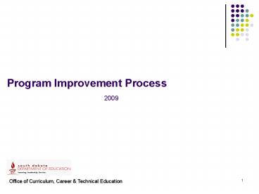 Program Improvement Process