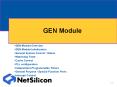 GEN Module PowerPoint PPT Presentation