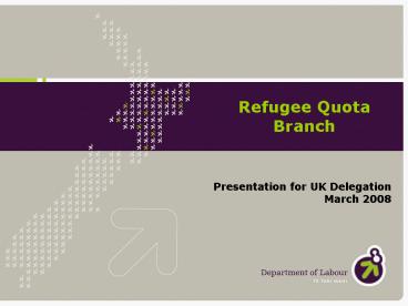 Refugee Quota Branch