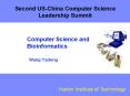 Computer Science and Bioinformatics PowerPoint PPT Presentation