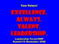 Tom Peters PowerPoint PPT Presentation