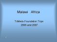 Malawi Africa PowerPoint PPT Presentation