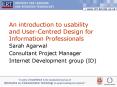 An introduction to usability and User-Centred Design for Information Professionals PowerPoint PPT Presentation