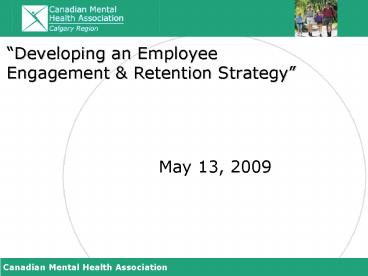 Developing an Employee Engagement