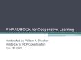 A HANDBOOK for Cooperative Learning PowerPoint PPT Presentation
