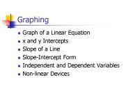 Graphing
