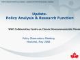 Update- Policy Analysis PowerPoint PPT Presentation